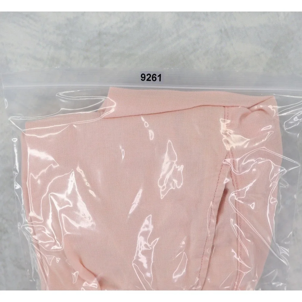J. Crew Oarsman Pleated Linen Shorts Mens 32 Pink Single Pleat Summer 7